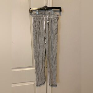 Aerie lounge pants striped pants size XXS